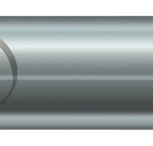 MASCHIO A MACCHINA PER FORI PASSANTI TAGLI DRITTI IMB. CORRETTO FORMA B PER GHISA HSSE TICN 10-24" UNC