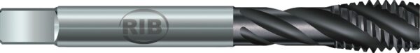 MASCHIO A MACCHINA PER FORI CIECHI CON TAGLIENTI EL.40° CON IMB. FORMA C HSSE TIN M20X1