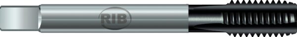 MASCHIO A MACCHINA PER FORI PASSANTI E CIECHI TAGLI DRITTI CON IMB. FORMA C AD ALTO RENDIMENTO PER GHISA HSSP VX M10X1